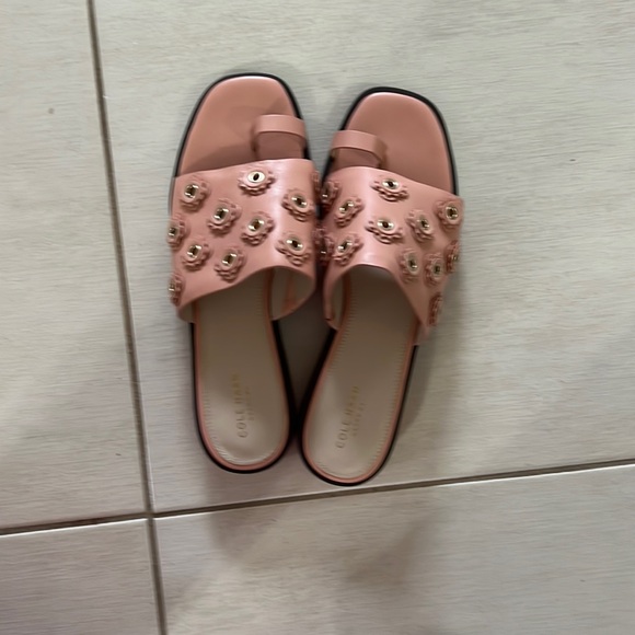 cole haan pink sandals